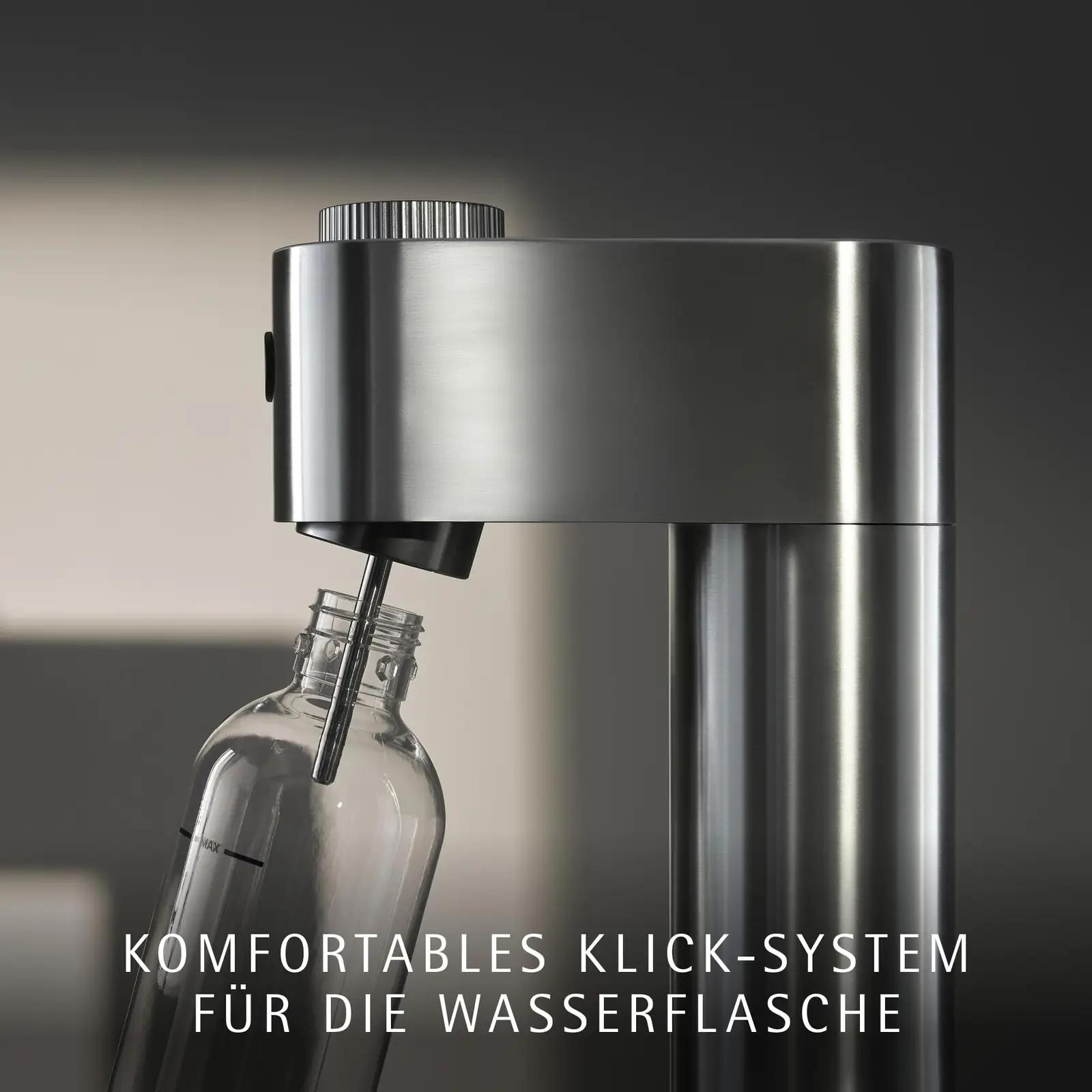 WMF veesodamasin, Cromargan® teras, 0,85 L – kasutusnäide