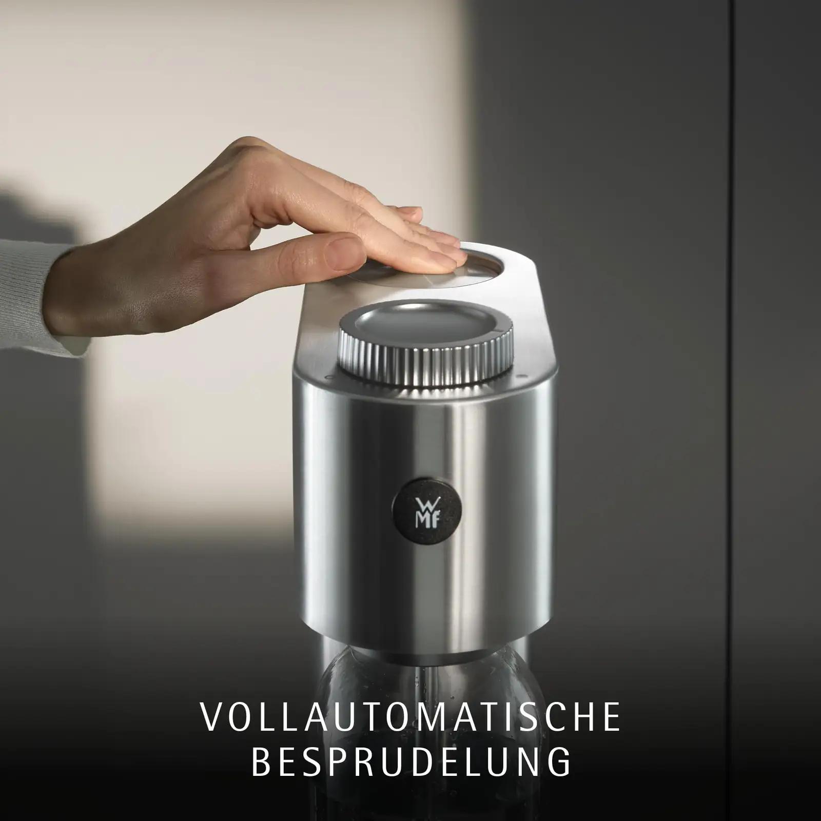 WMF veesodamasin, Cromargan® teras, 0,85 L – pakend ja tarvikud