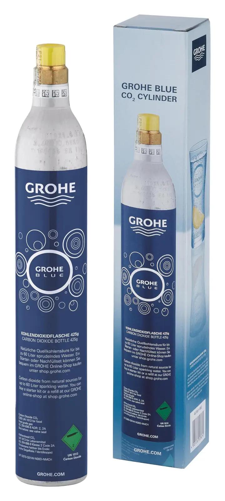 GROHE Blue CO2 pudel 425 g, metall-plastik – lisavaade