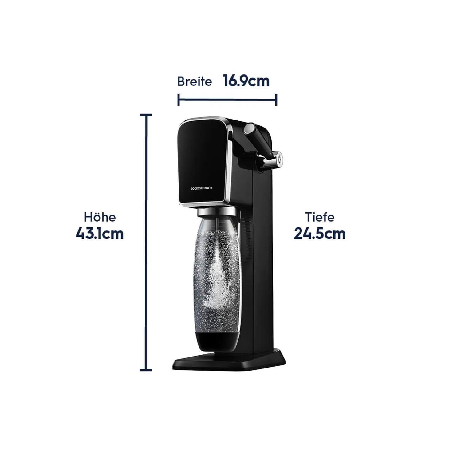 sodastream ART vahuveemasin 1 L pudeliga – kasutusnäide