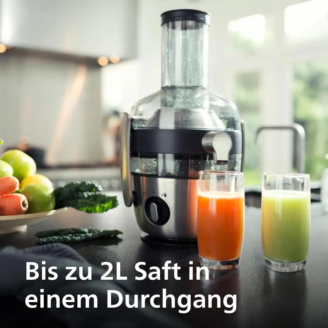 PHILIPS mahlapress 2,1 l, 1100 W metallist – pilt 6