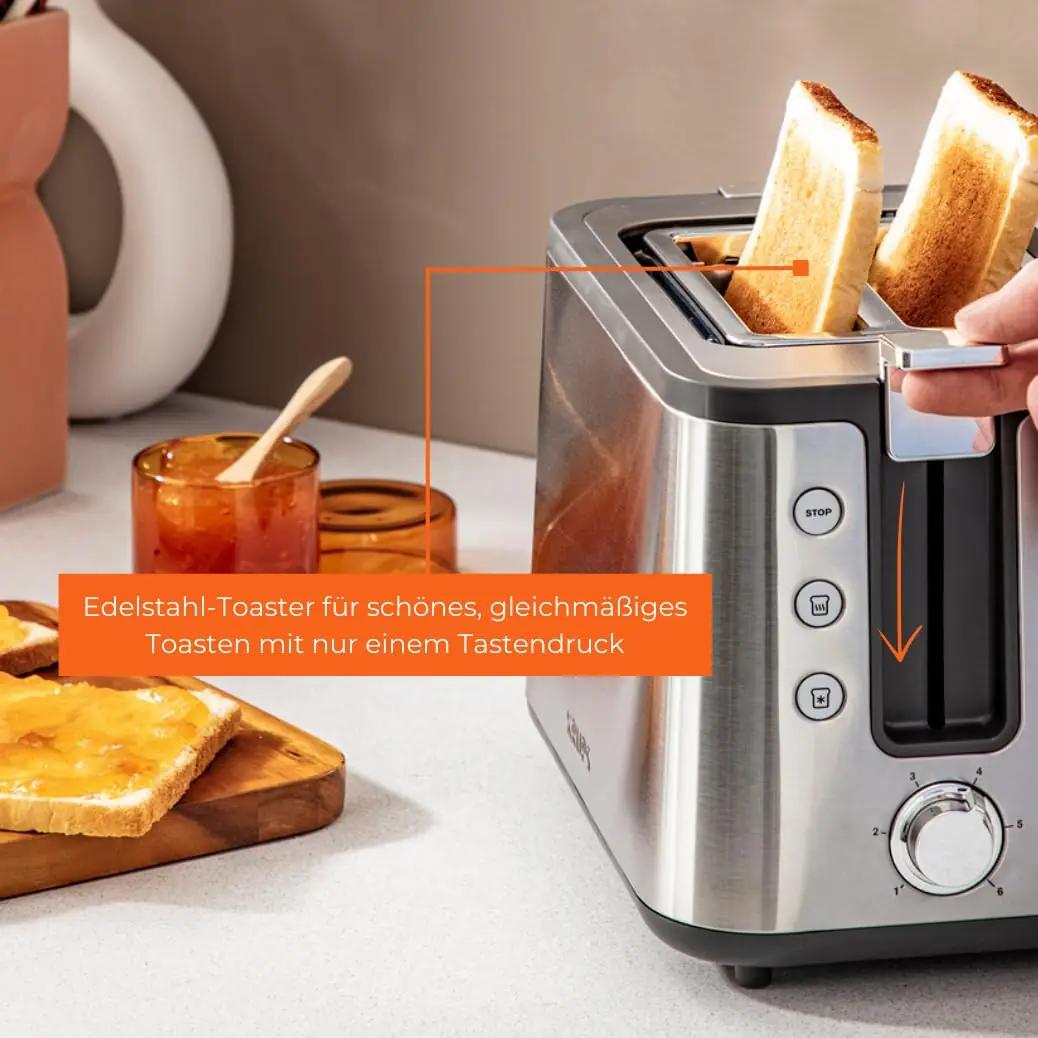 KRUPS KH442D röster, roostevaba teras, 850 W – lisavaade