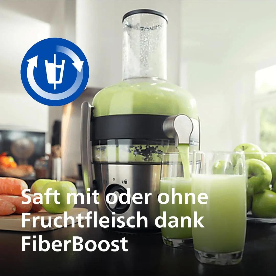 PHILIPS mahlapress 2,1 l, 1100 W metallist – pakend ja tarvikud