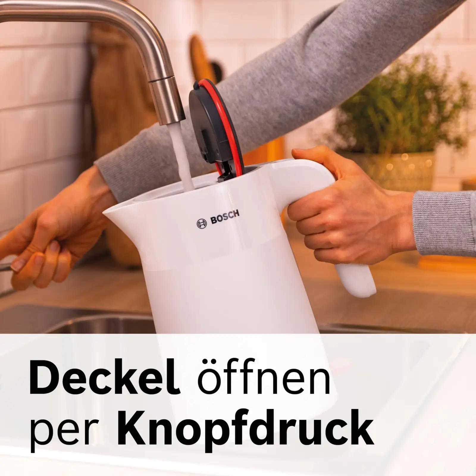 Bosch juhtmevaba veekeetja 1,7 L plastik – pilt 7