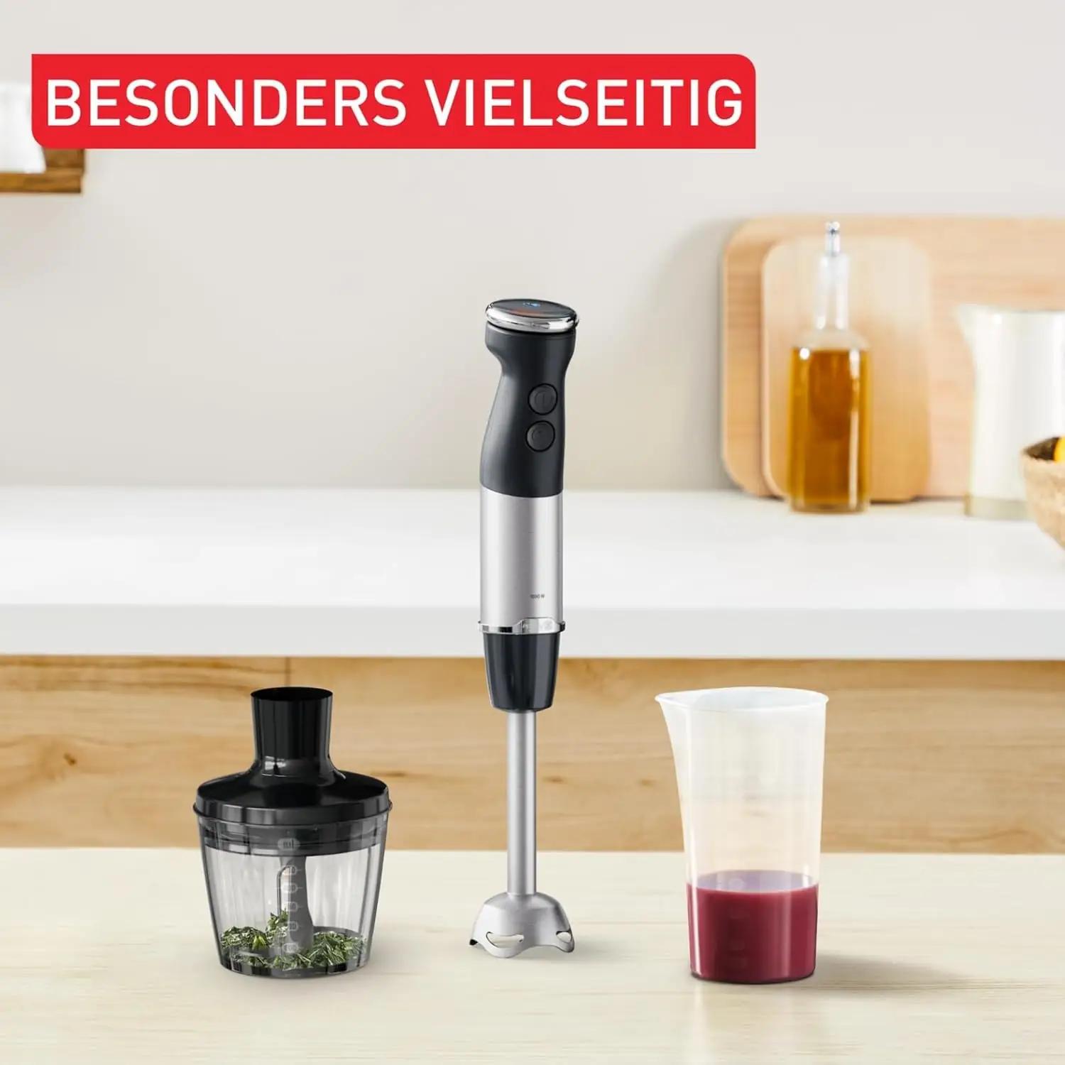 Tefal Quickchef+ 2-in-1 saumikser, 1000 W – pakend ja tarvikud