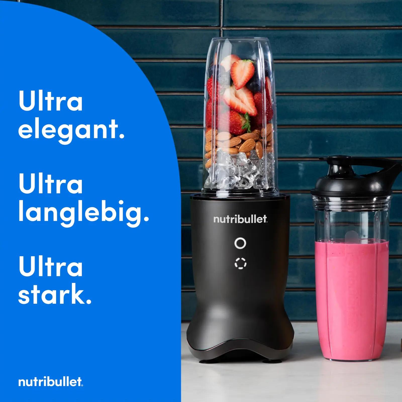 NutriBullet Ultra blender, 1200 W ja Tritan – detailne vaade
