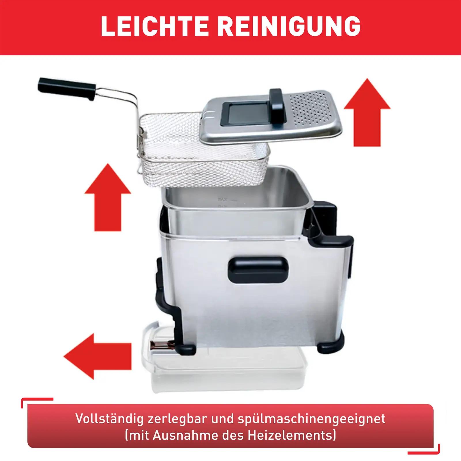 Tefal fritüür FR7016, 2 l, roostevaba teras – pilt 6