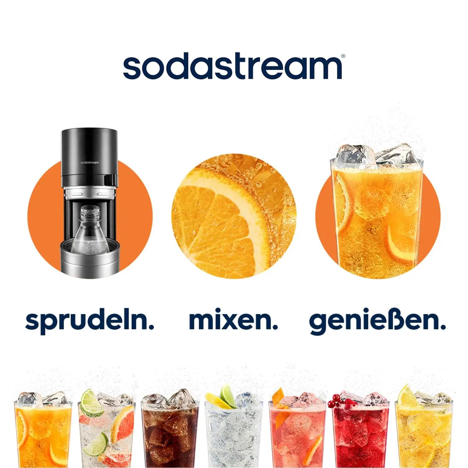 sodastream DUO vahuveemasin klaas- ja plastpudeliga – pilt 7