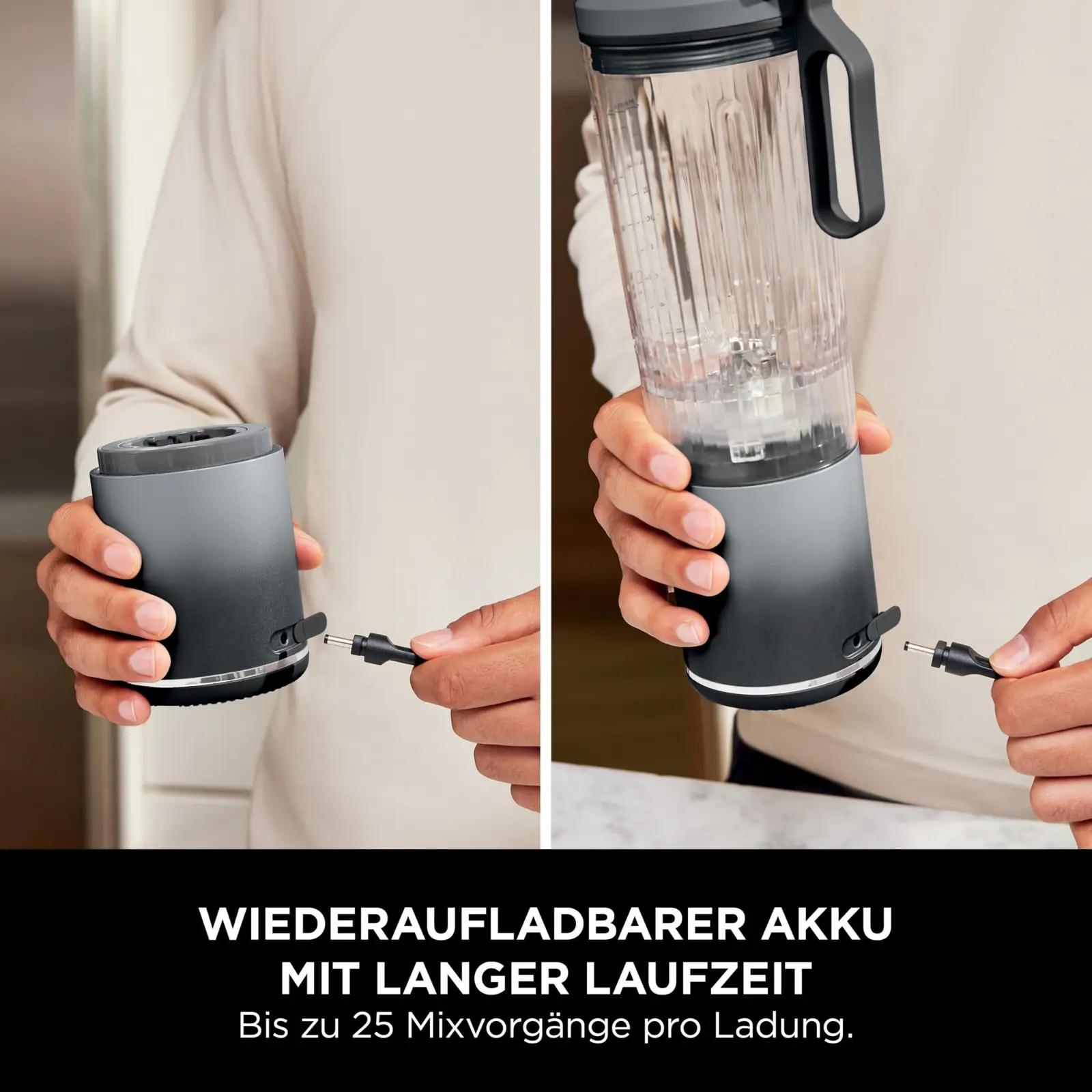 Ninja Blast Max blender 570 ml, taaslaetav – pakend ja tarvikud