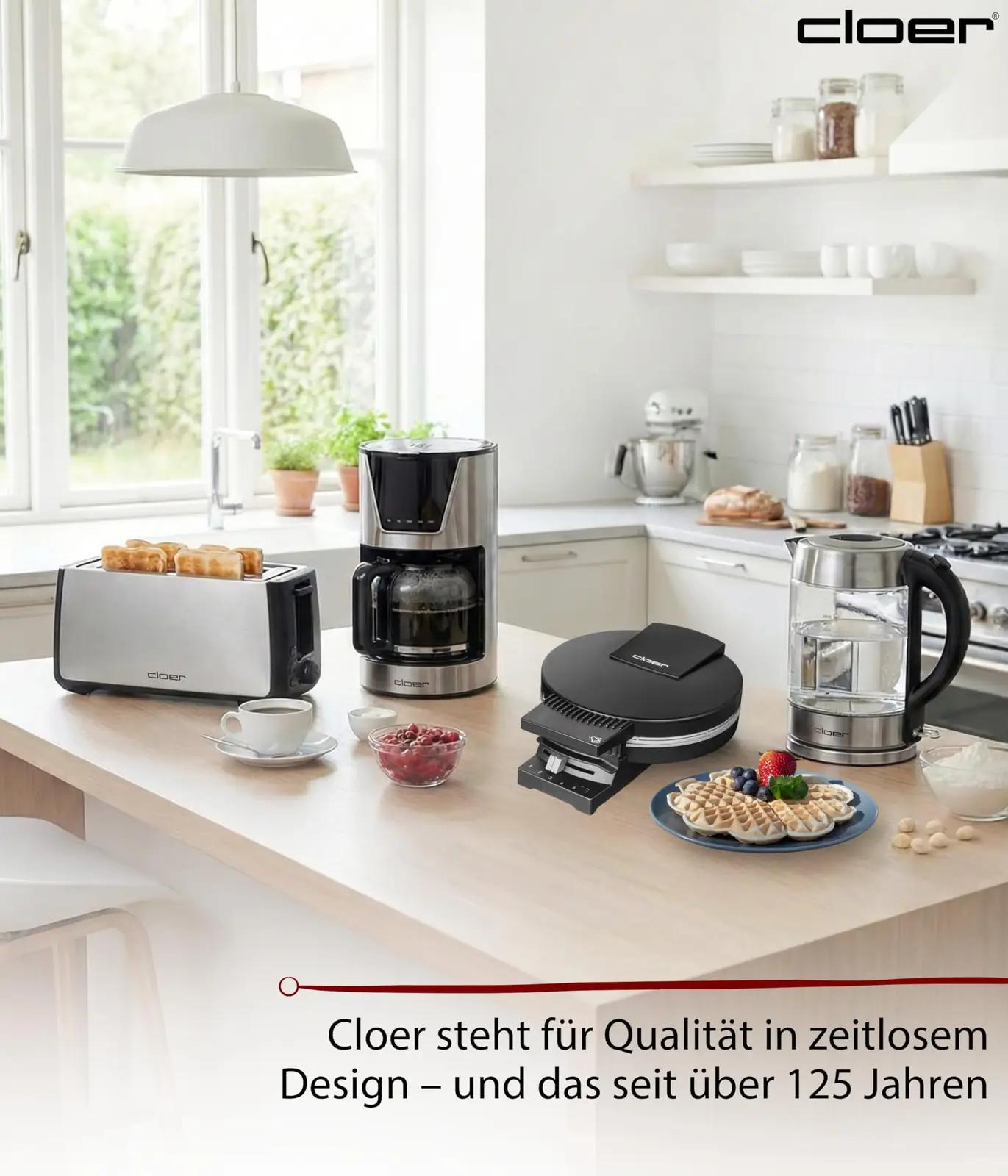 Cloer 180 vahvliraud, 16 cm südamevahvlile – pilt 7
