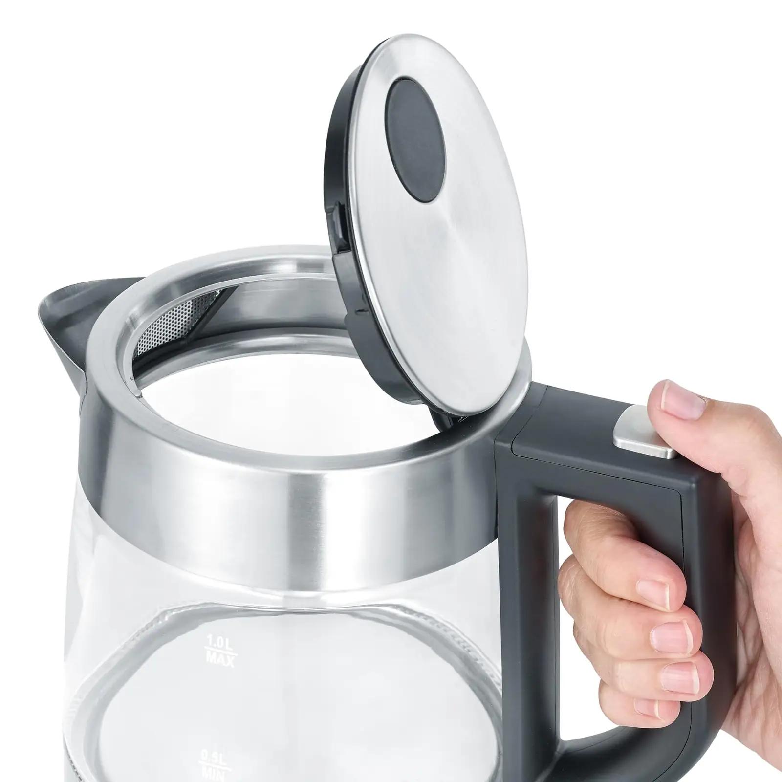 SEVERIN klaasist veekeetja 1,0 l, roostevaba – pilt 8