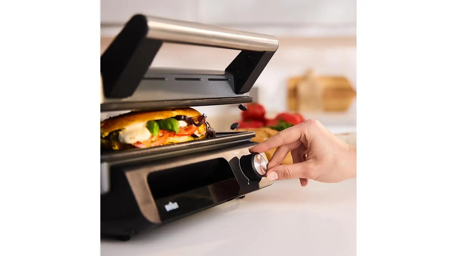 Braun MultiGrill 5 elektriline laudgrill, 2000W – kasutusnäide