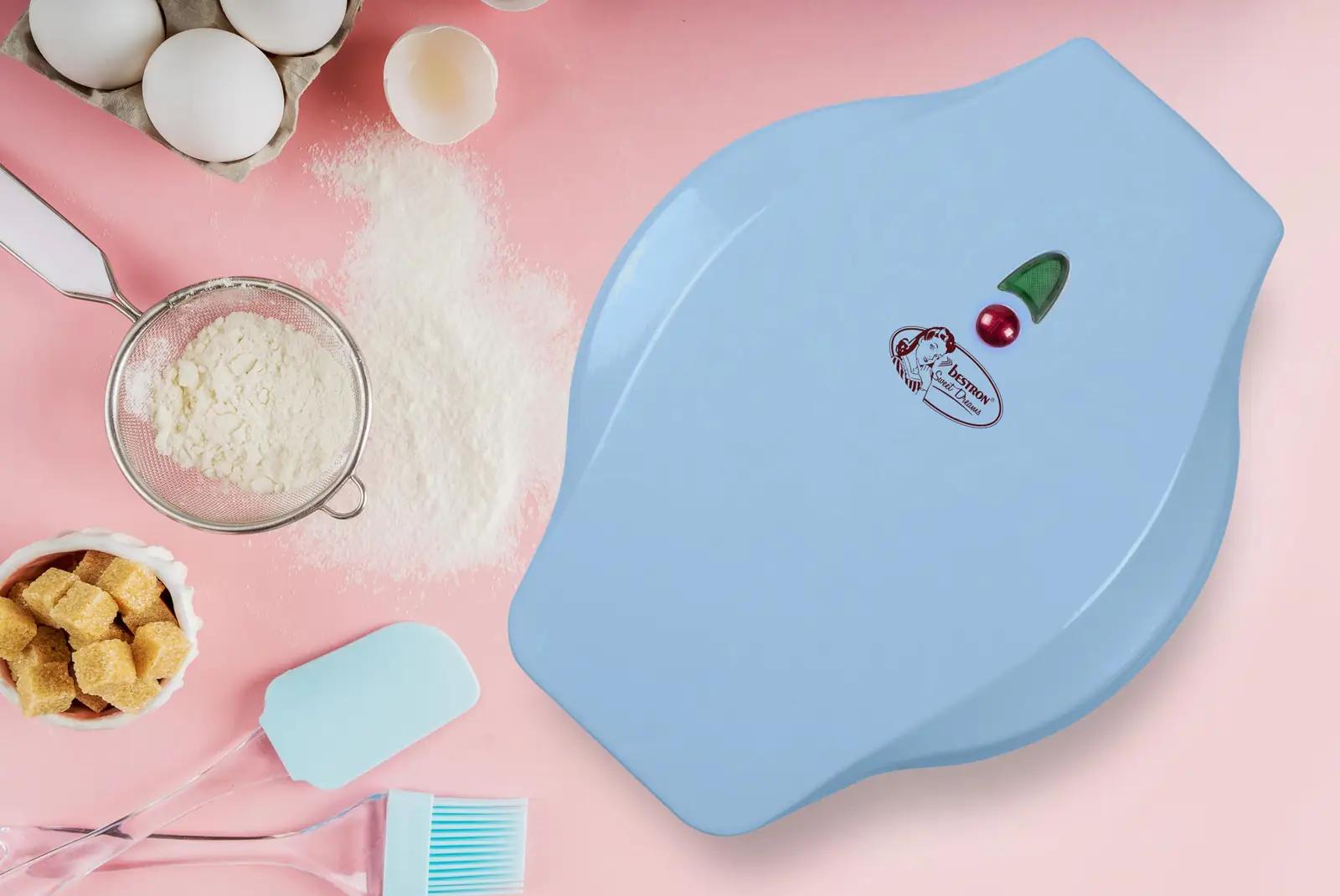 Bestron vahvliraud mini-küpsistele, 700 W – pakend ja tarvikud