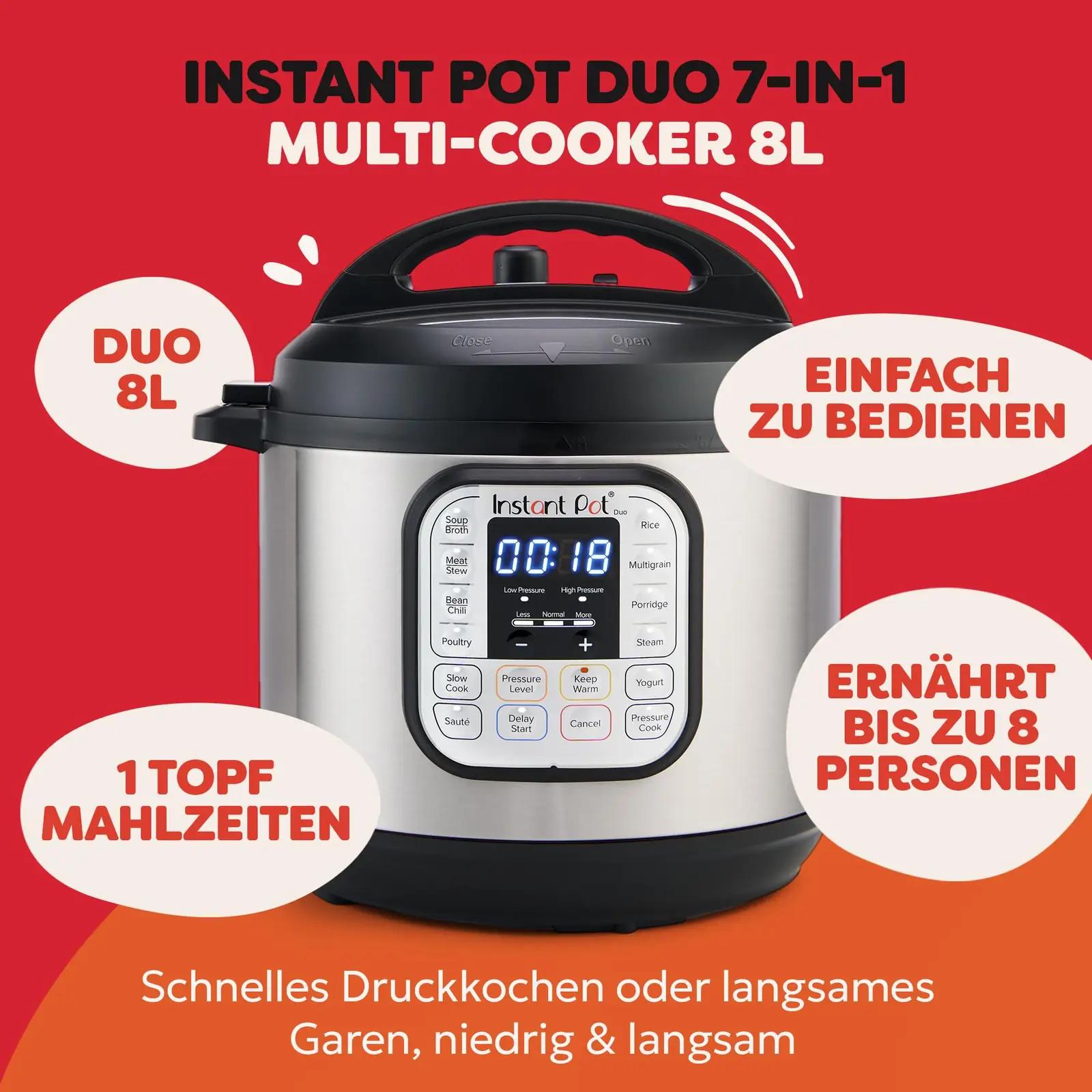 Roostevabast terasest Instant Pot multikeetja