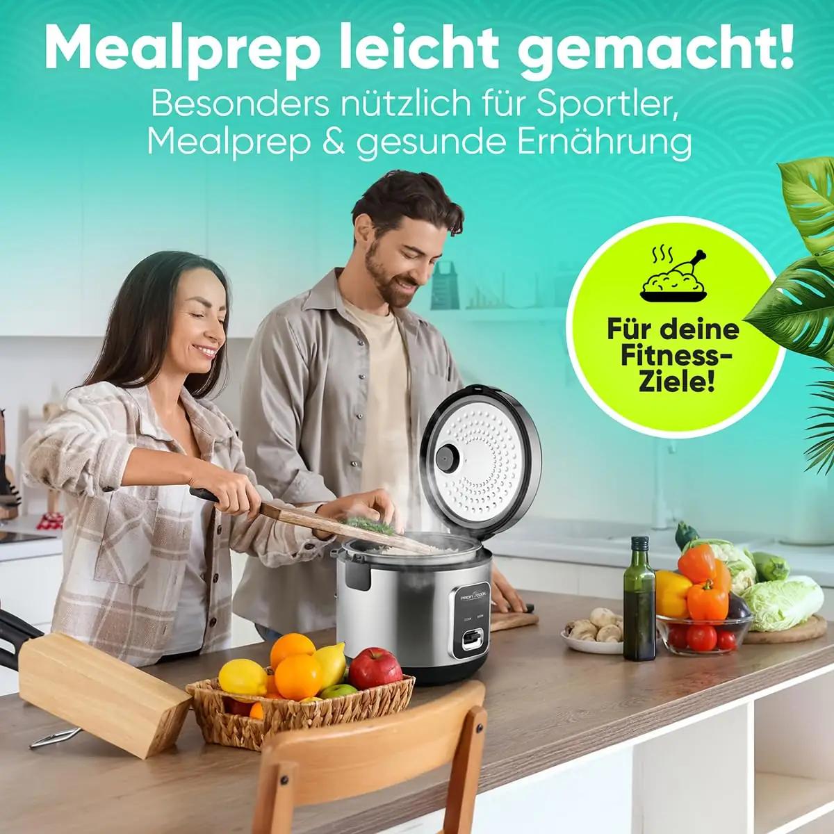 Profi Cook riisikeetja PC RK 1285, inox – riisikeetjad – pilt 6