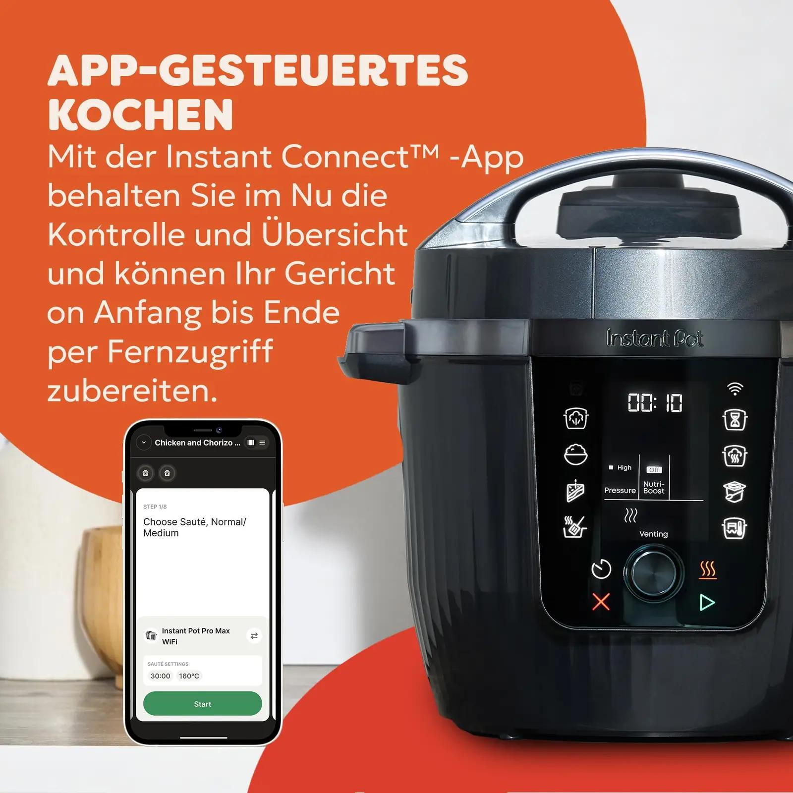 Instant Pot Pro multikeetja 5,7 l, must – multikeetjad – pilt 6
