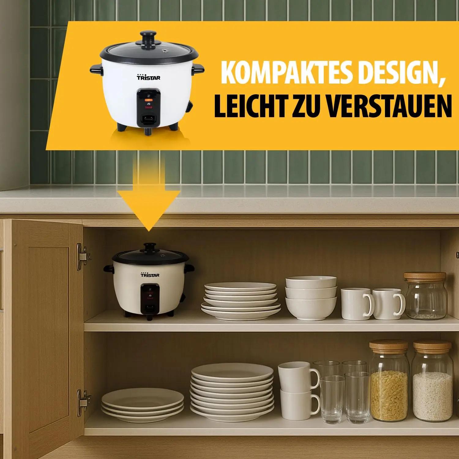 Tristar riisikeetja RK-6142 0,6 L 300 W – riisikeetjad – pilt 7