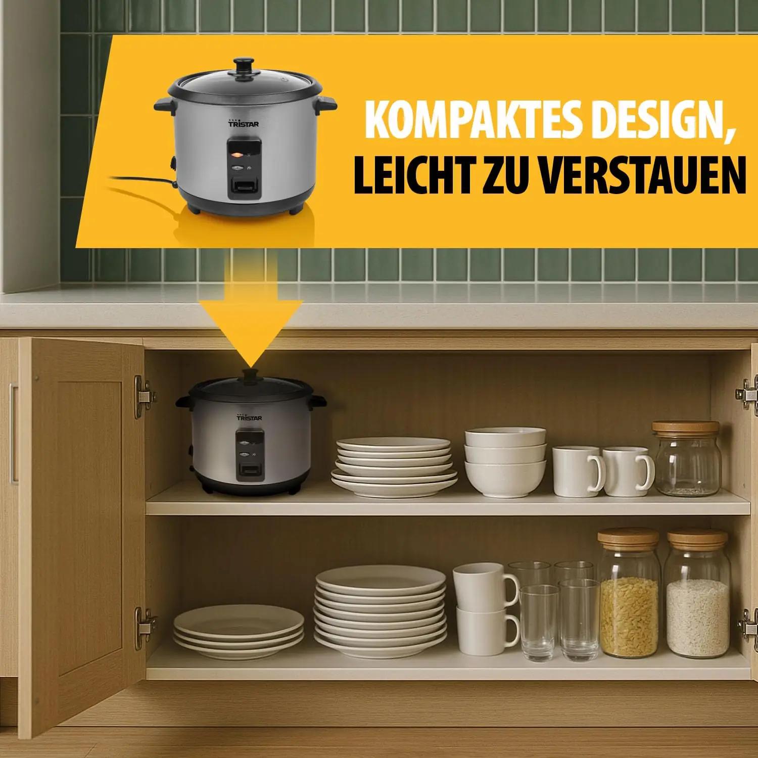 Tristar riisikeetja RK-6145, 1,5 l, 500 W – riisikeetjad – pilt 7