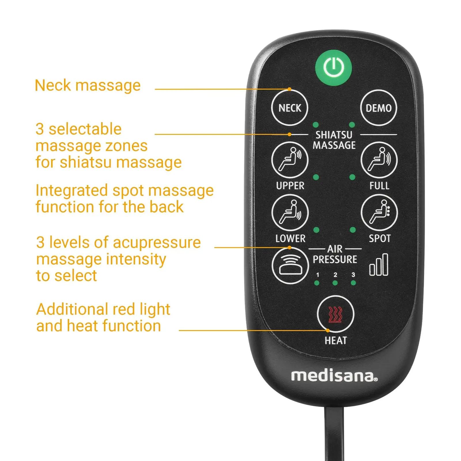 Medisana MC 825 Shiatsu massaažisitzauflade – 4015588889394 – lisavaade