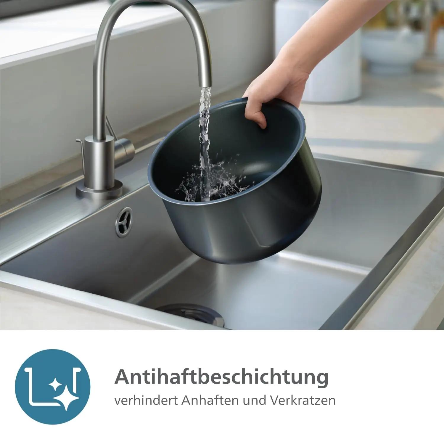 PHILIPS riisikeetja HD3093/80, 0,85 L, must – riisikeetjad – pilt 6