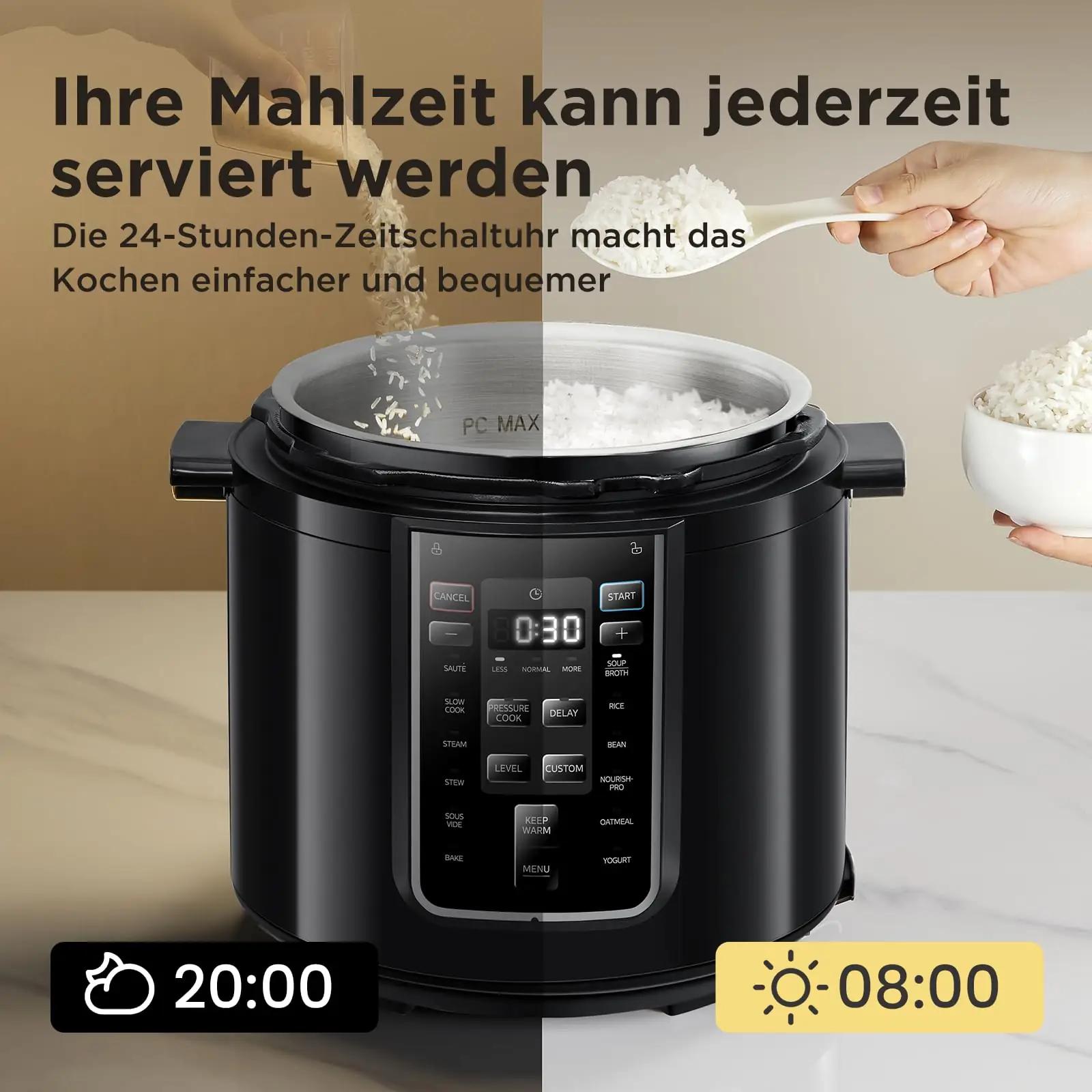 Midea multikeetja 6 l, roostevabast terasest – multikeetjad – pilt 8