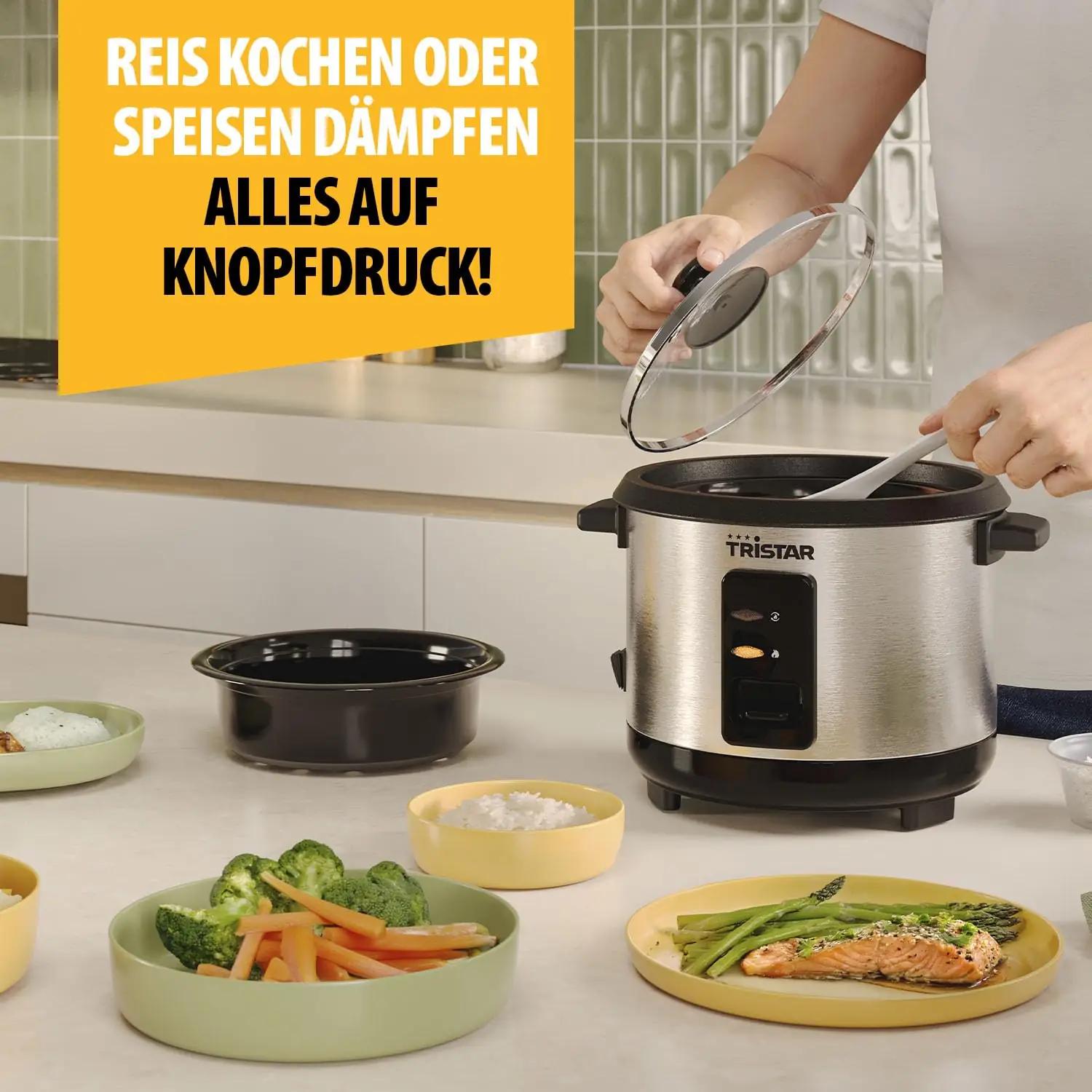 Tristar riisikeetja RK-6144, 1 L, 400 W – riisikeetjad – lisavaade