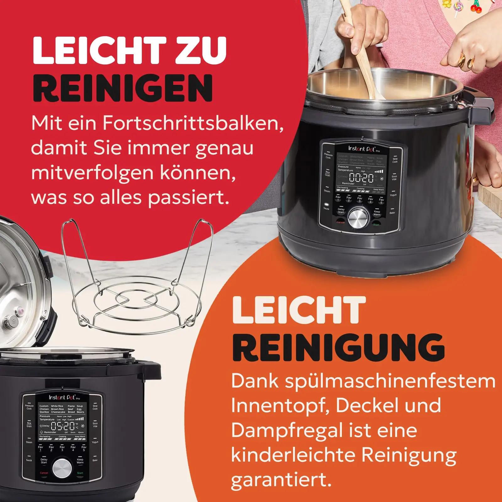 Instant Pot Pro multikeetja 5,7 l, 1200 W – multikeetjad – pakend ja tarvikud
