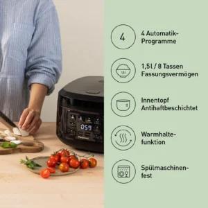 Panasonic riisikeetja SR-DA152KXE eestvaates