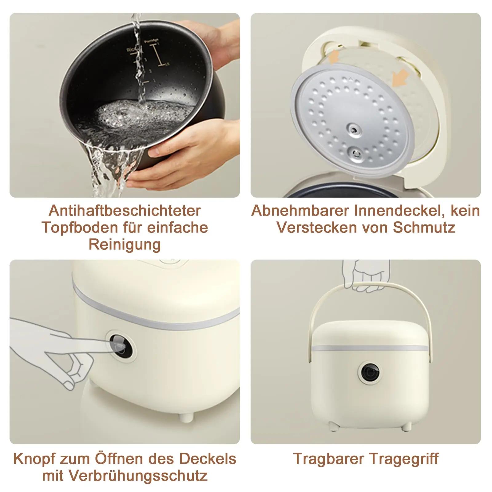 Bear riisikeetja 2L 350 W, DFB-B20A1-BEIGE – riisikeetjad – pilt 7