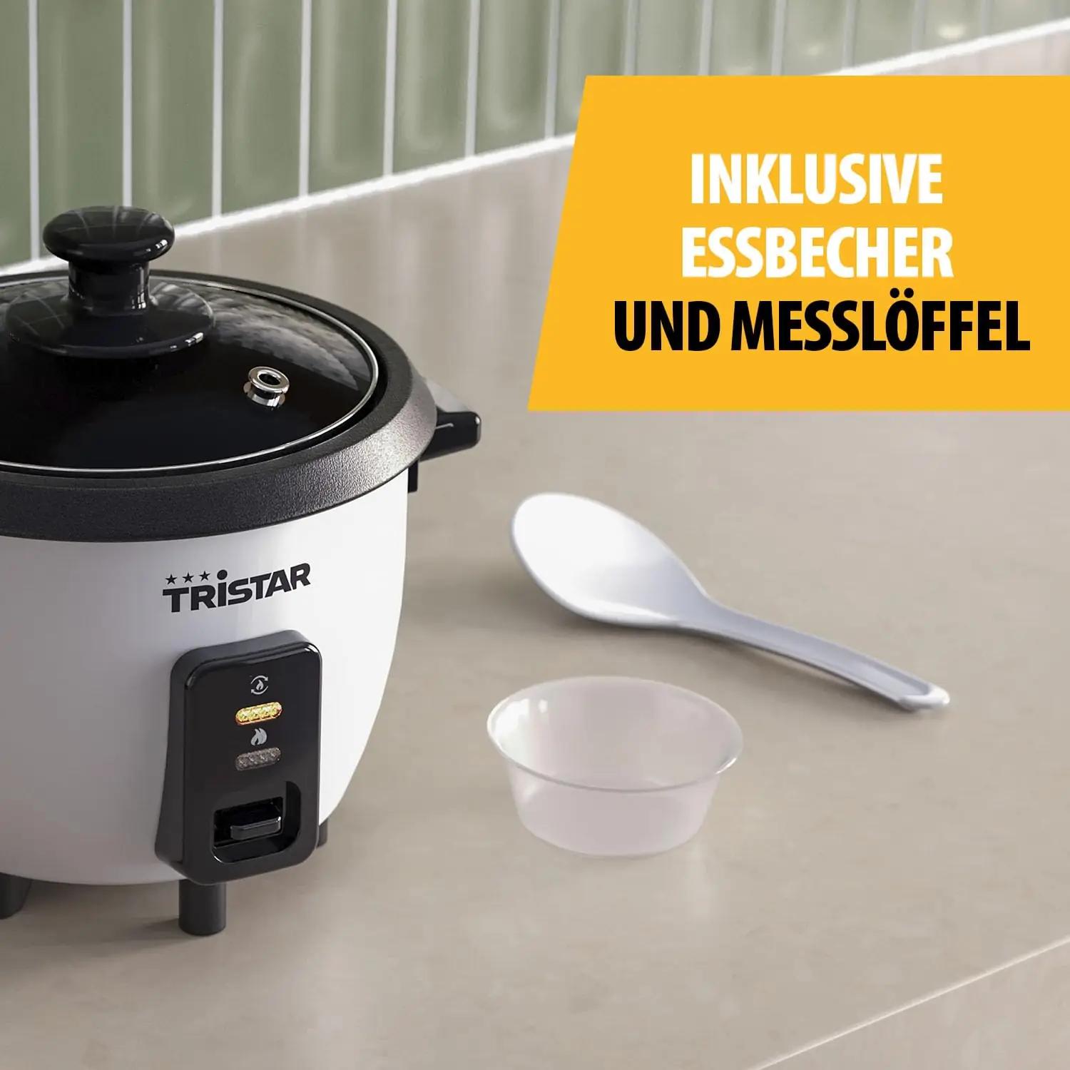 Tristar riisikeetja RK-6142 0,6 L 300 W – riisikeetjad – pakend ja tarvikud