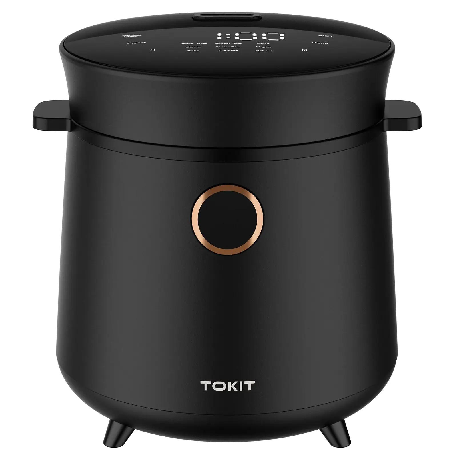 TOKIT riisikeetja 1,5 l must TK-RICECOOKER-EU – riisikeetjad