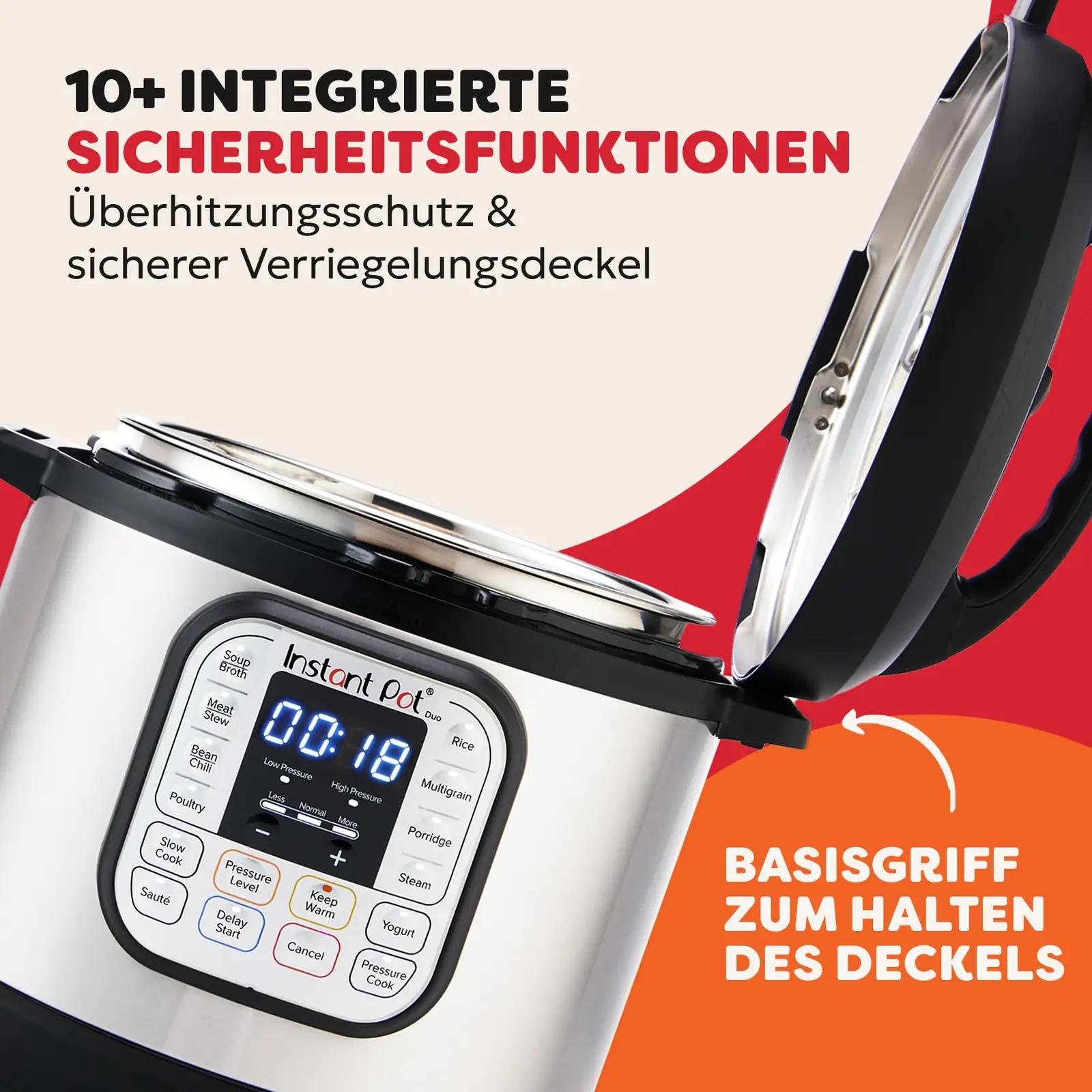 Instant Pot Duo 80 multikeetja, 7,6 l, 1200 W – multikeetjad – kasutusnäide
