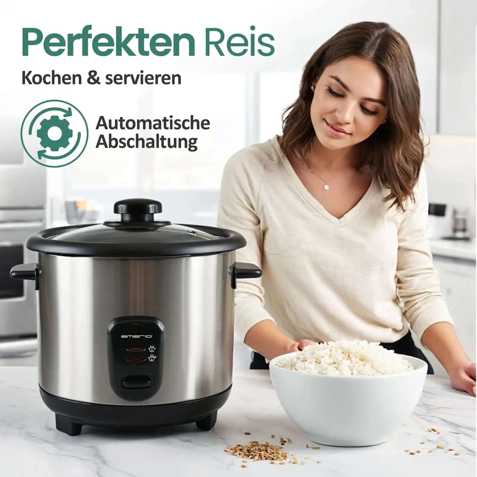 Emerio riisikeetja 1,5 l, 500 W, RCE-110118.5 – riisikeetjad – lisavaade
