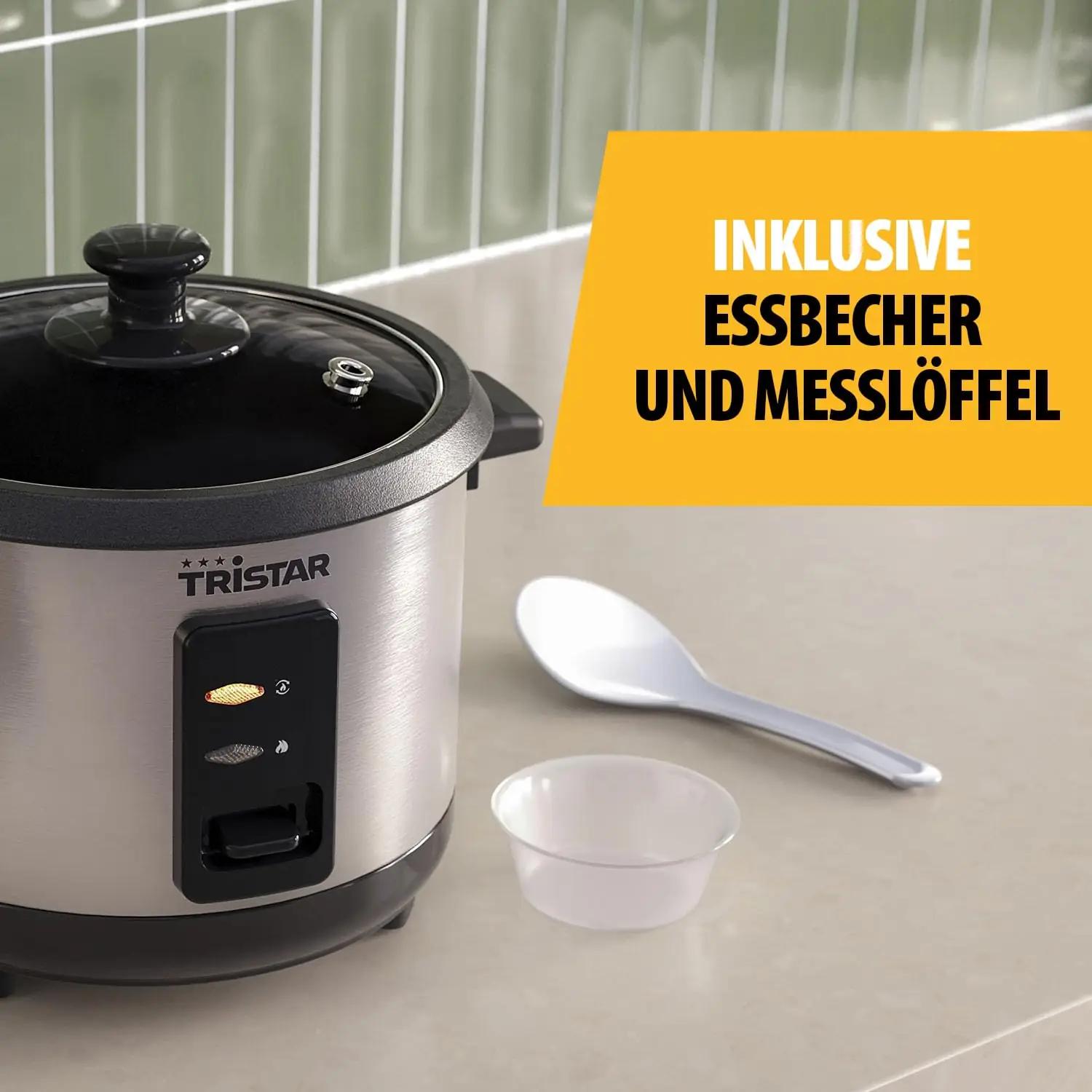 Tristar riisikeetja RK-6144, 1 L, 400 W – riisikeetjad – kasutusnäide