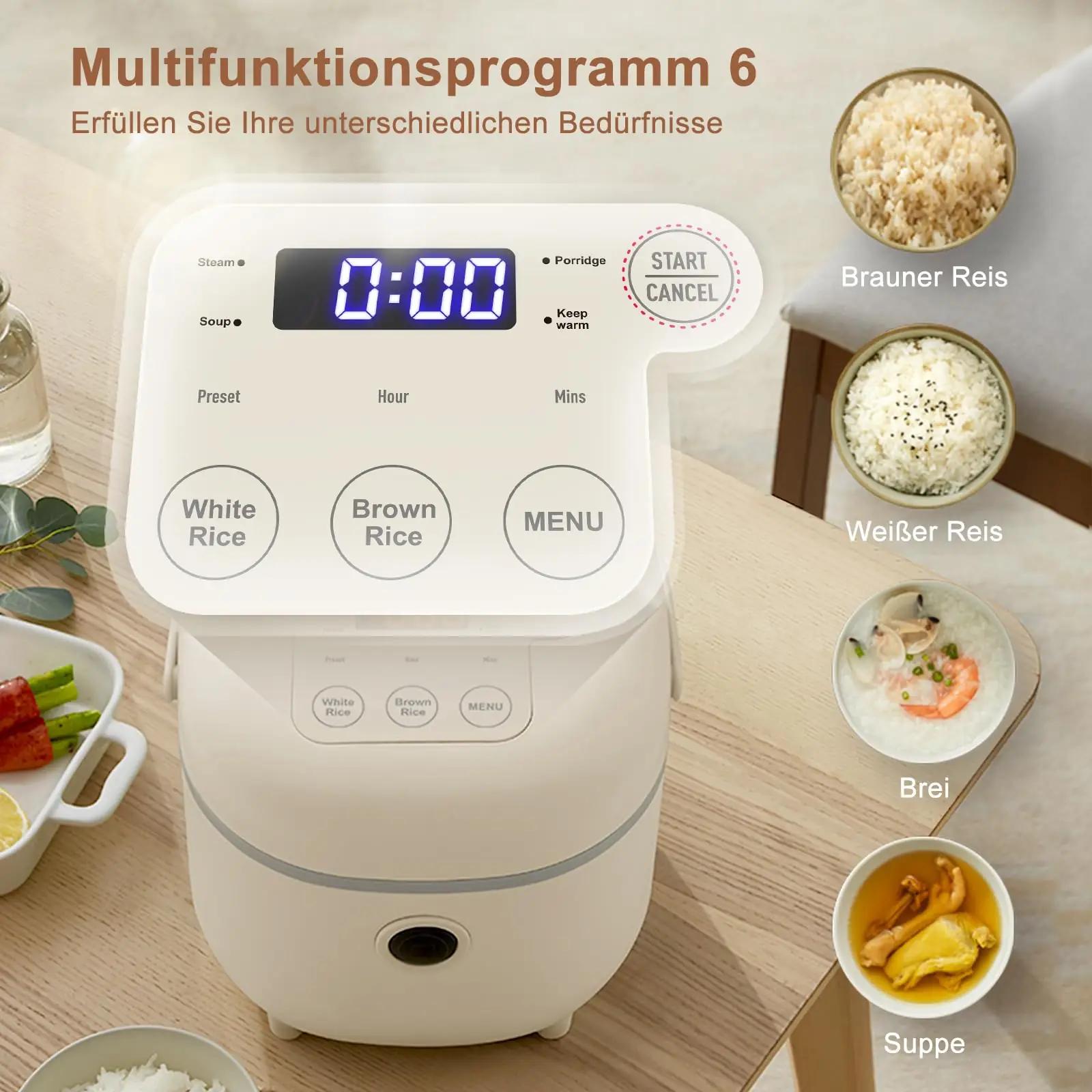 Bear riisikeetja 2L 350 W, DFB-B20A1-BEIGE – riisikeetjad – pakend ja tarvikud