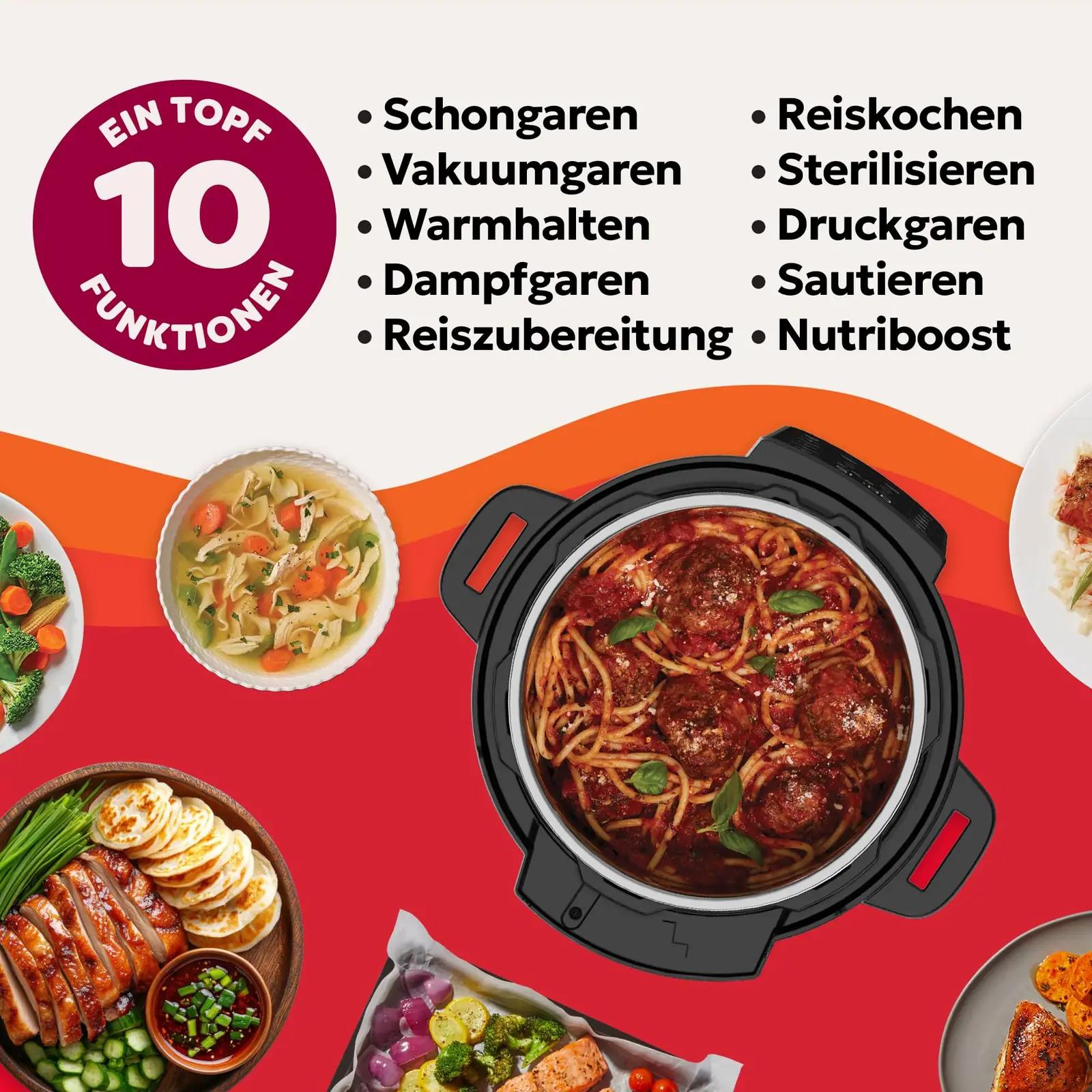 Instant Pot Pro multikeetja 5,7 l, must – multikeetjad – pilt 7