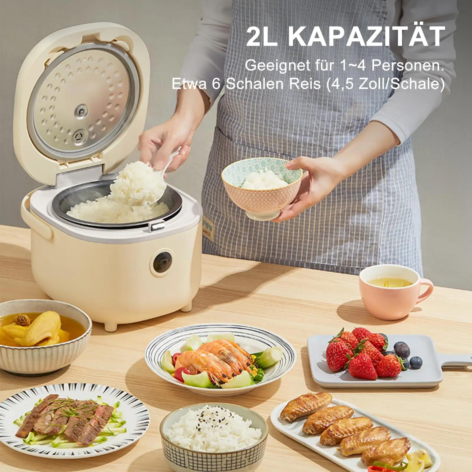 Bear riisikeetja 2L 350 W, DFB-B20A1-BEIGE – riisikeetjad – lisavaade