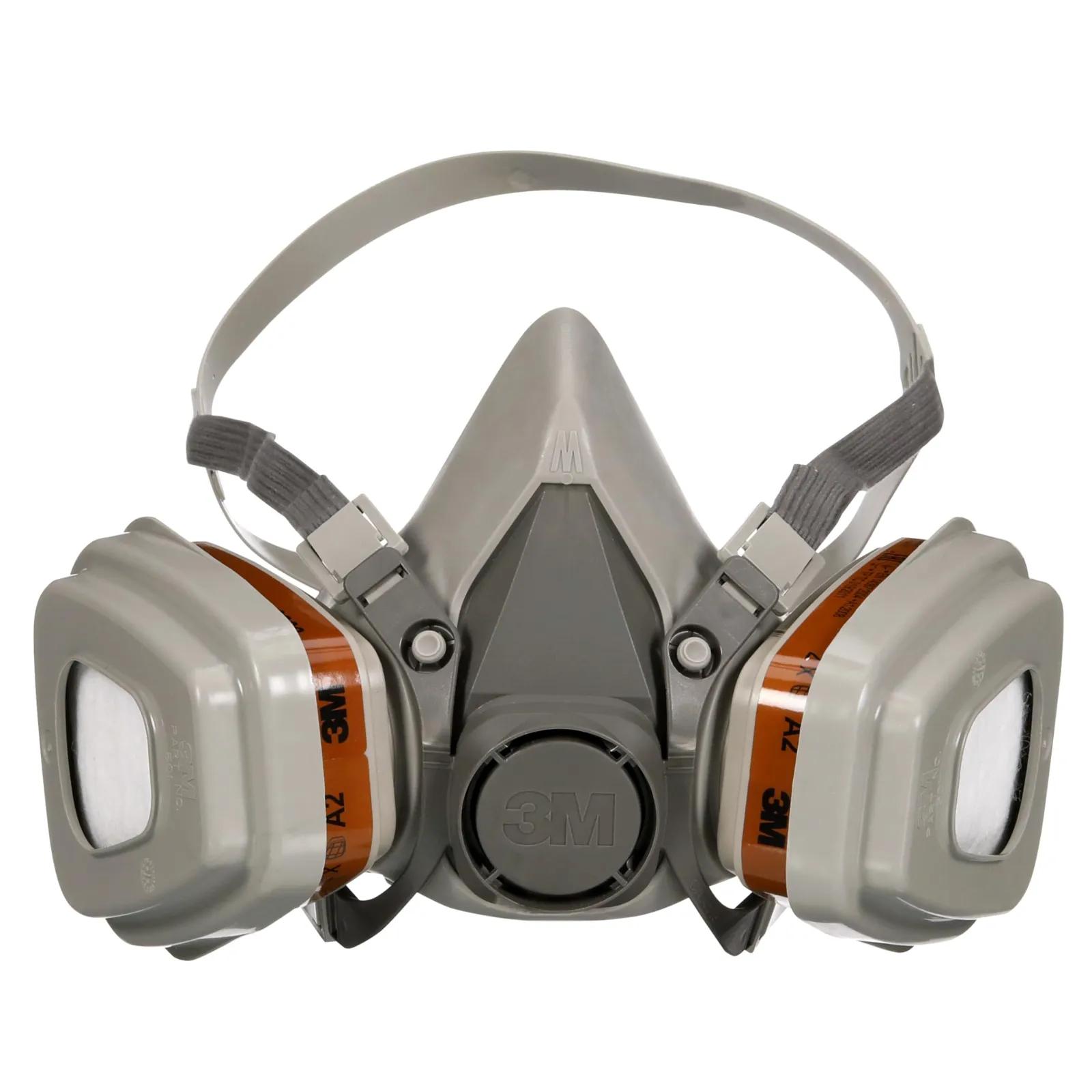 3M 6002C poolmask vahetatavate filtritega, A2P2 värvimisele – kasutusnäide