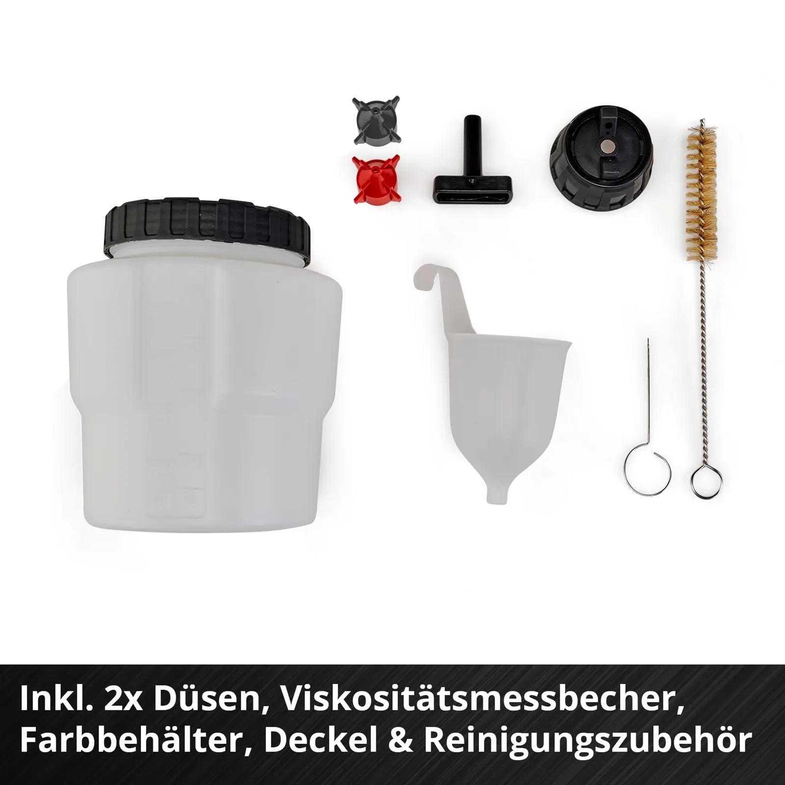 Einhell TC-SY 18/60 Li-Solo akuga värvipüstol, 800 ml (ilma akuta) – pilt 6