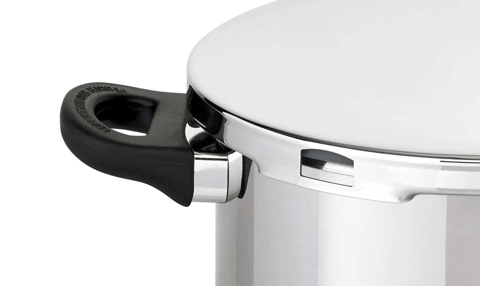 ELO Praktika XS kiirkeedupott 2,7 l, Ø 18 cm, roostevaba teras – pakend ja tarvikud
