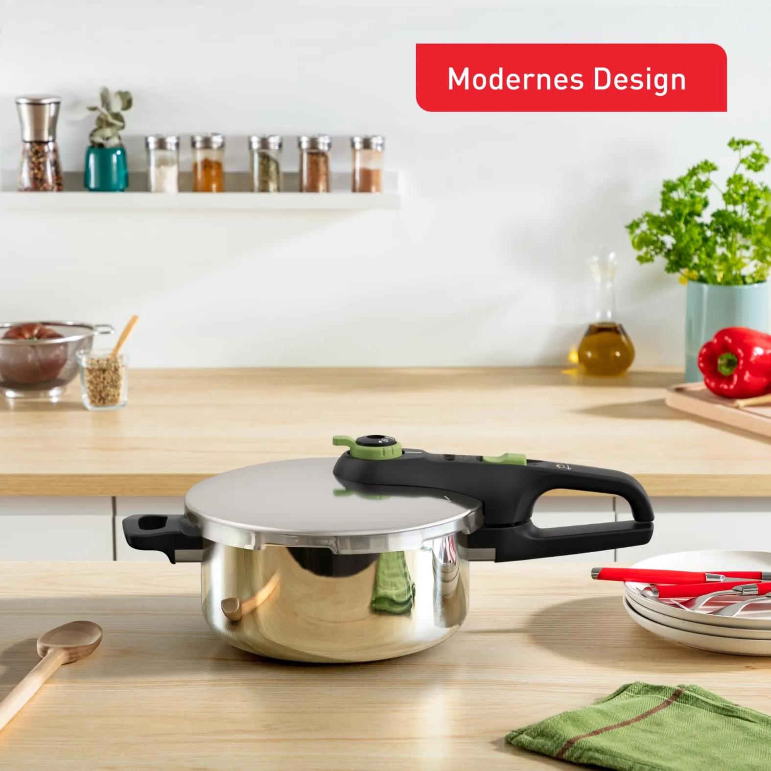 Tefal Secure Trendy kiirkeedupott 4 l, roostevaba teras, induktsioon – lisavaade