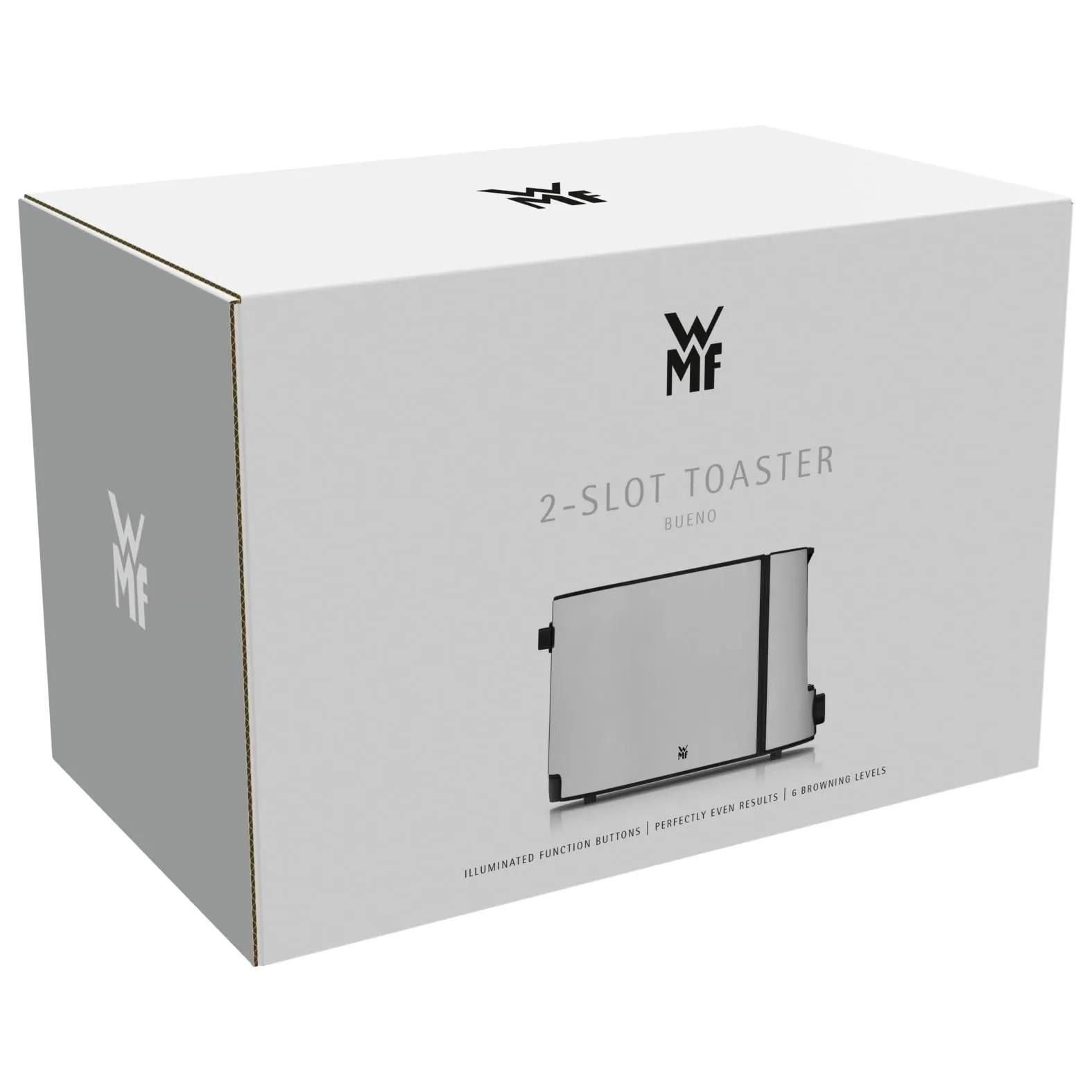 WMF Bueno Pro röster 2 viilule, 870 W, roostevaba teras – pilt 6