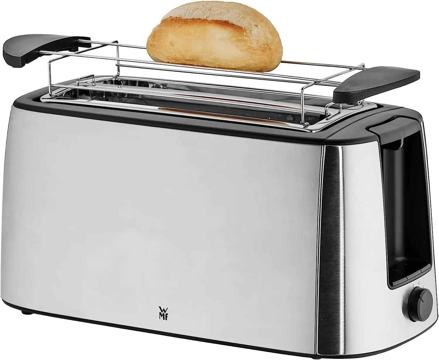WMF Bueno Pro pikkade piludega röster, 4 viilu, 1550 W – pakend ja tarvikud