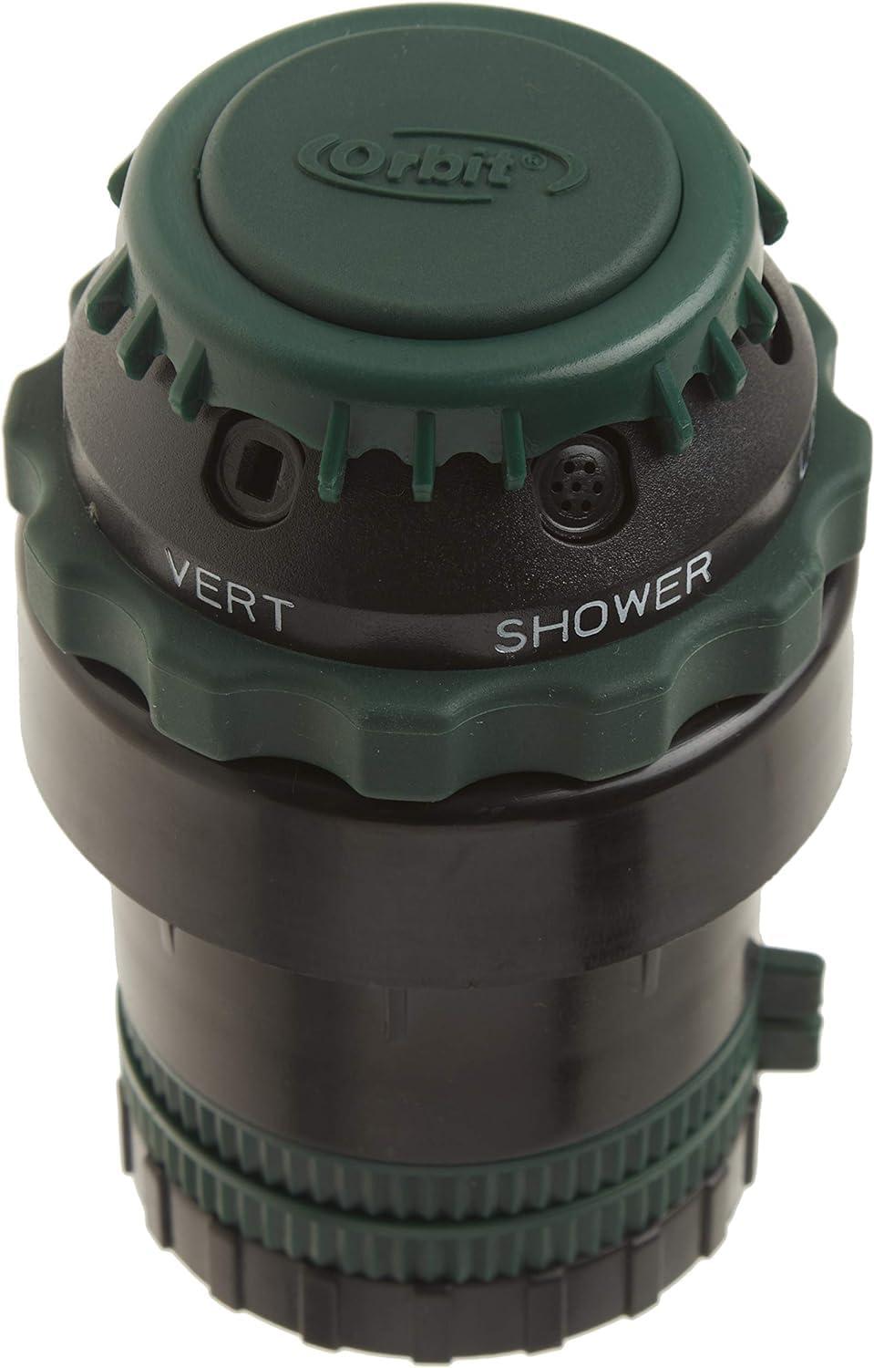 Orbit H2O-Six hammasülekandega vihmuti statiivil, plastik, roheline – pilt 6