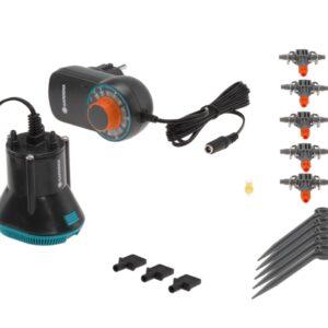 Gardena täisautomaatne rõdukastide kastmiskomplekt, kuni 6 m, 13 programmi (1407-20)