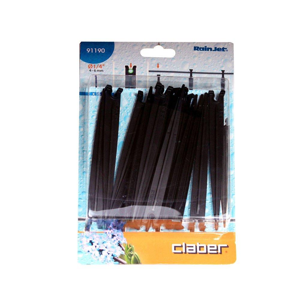Claber 91190 rainjet maakinnitused tilkkastmise voolikule, 15 tk – kasutusnäide