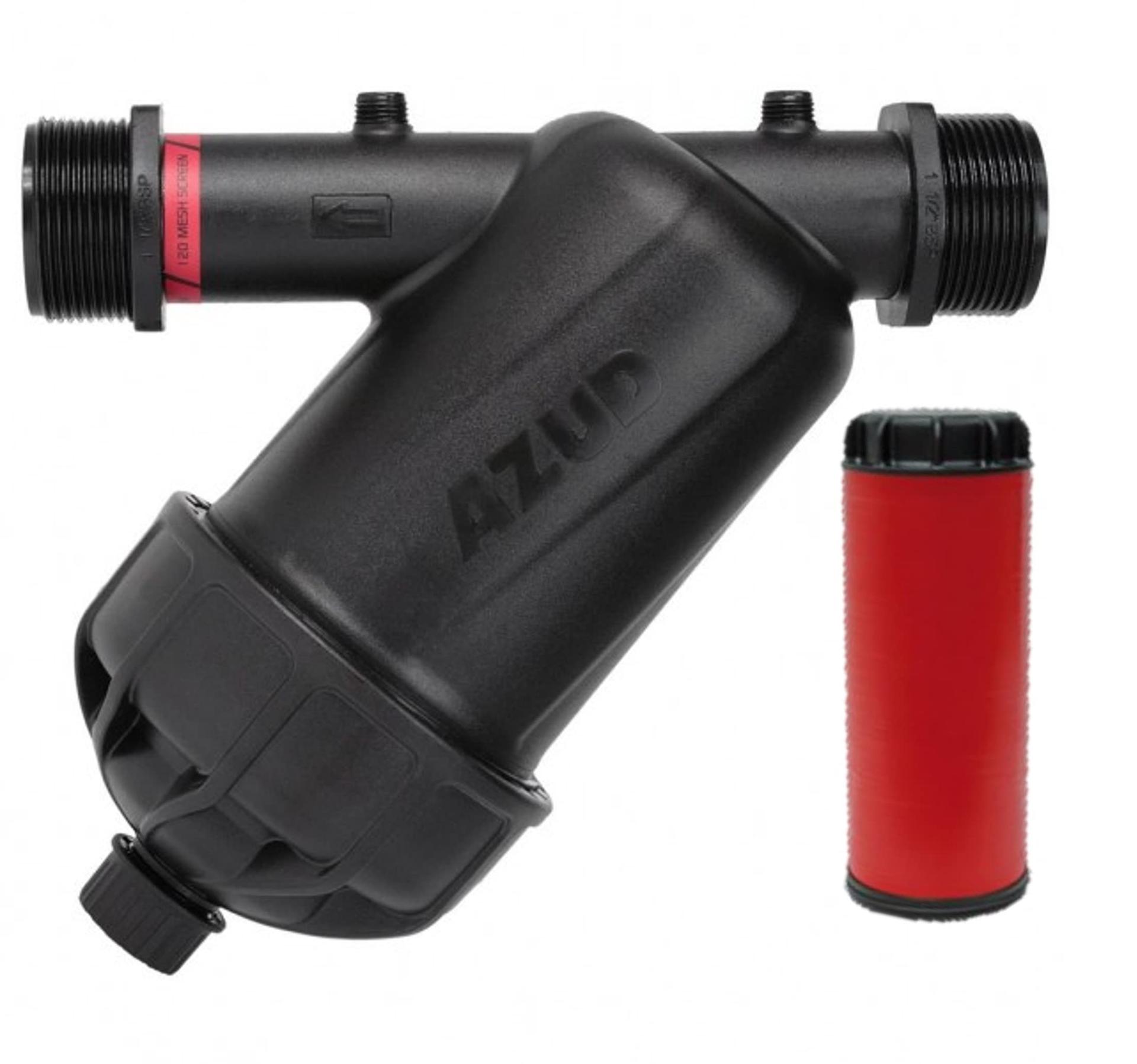 PLANTAWA kettafilter 2" tilkkastmissüsteemile, 63 mm torudele, 120 mesh, polüpropüleen
