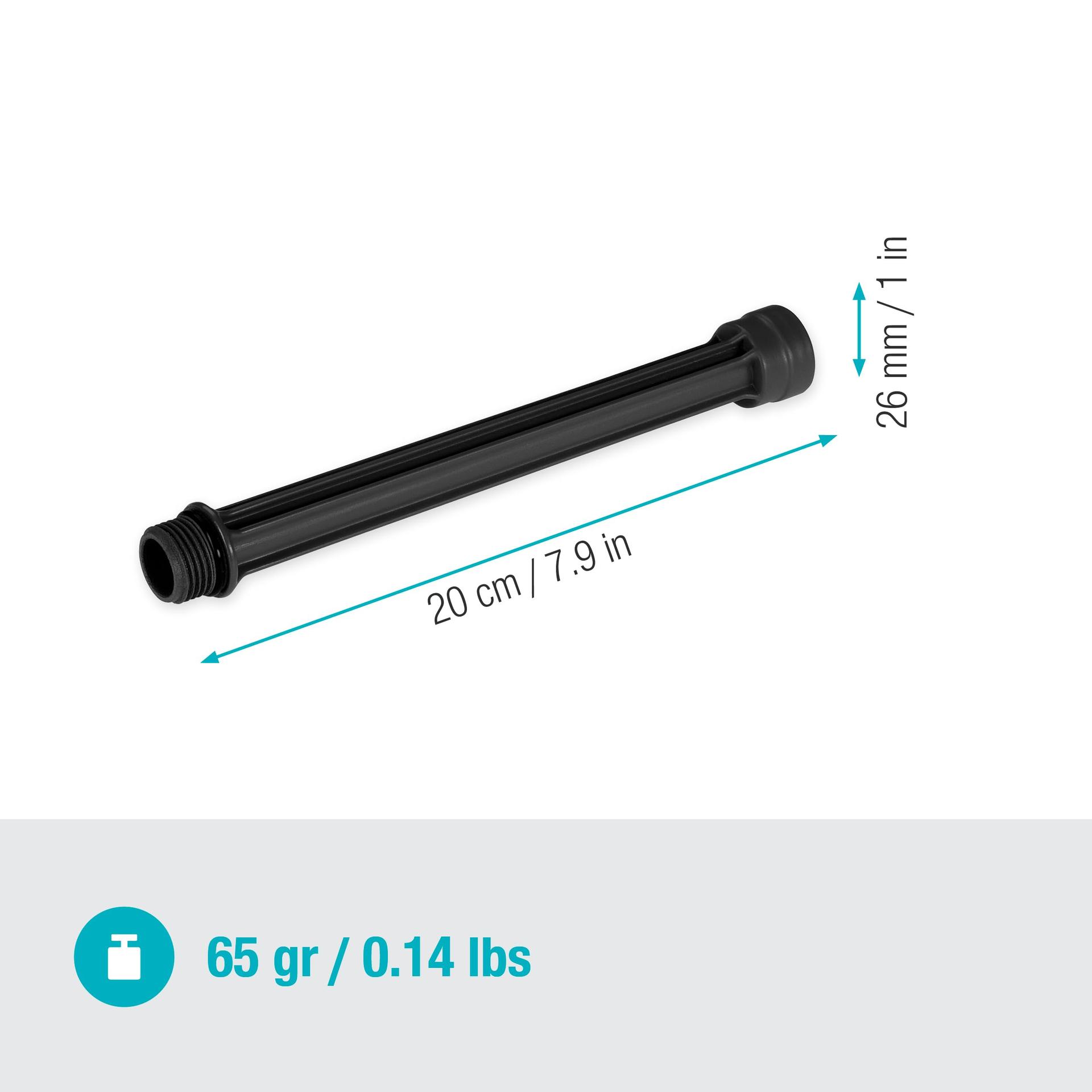 Gardena Micro-Drip pikendustoru OS 90 vihmutile, 20 cm (2 tk) – kasutusnäide