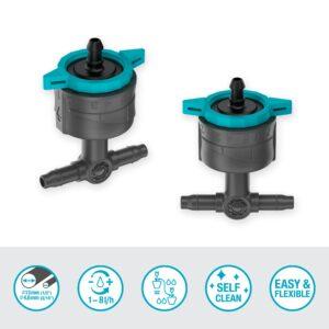 Gardena Micro-Drip reguleeritav reatilguti 1-8 l/h, rõhureguleeriv (13314-20)