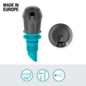 Gardena Micro-Drip otsapihusti kitsastele aladele kuni 0,6 × 2,75 m (13318-20)